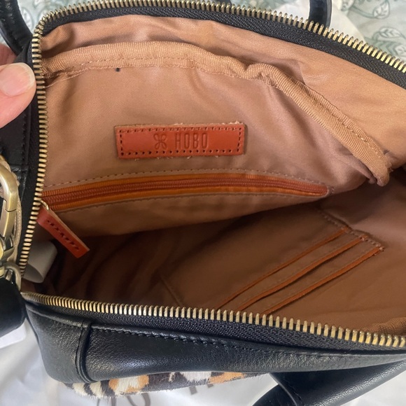 Hobo Women's calf hair Black and Brown Bag - Picture 6 of 7
